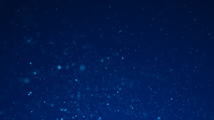 Poster - Dust particles. Abstract background of particles. Dots background. Futuristic digital dots background. 3d rendering.