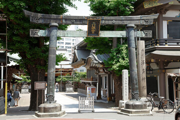 Poster - 湯島天満宮（銅鳥居：湯島）