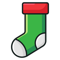 Sticker - Christmas Socks 