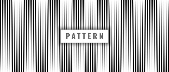 Wall Mural - abstract seamless pattern black vertical lines on white background and texture.