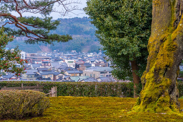 Canvas Print - 兼六園からの金沢市街