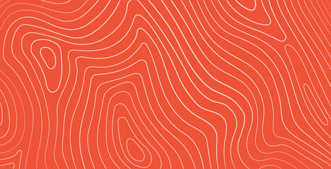 Salmon fillet texture, fish pattern. Vector background with stripes salmon