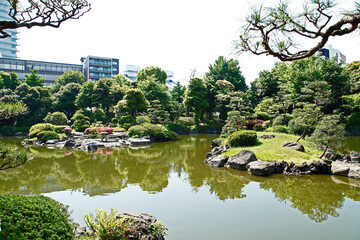 Canvas Print - 旧安田庭園（横網）