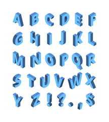 Poster - isometric alphabet. line colored letters geometrical halftone font vector typography set. alphabet t