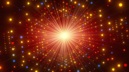 Wall Mural - glittering shining light video event background