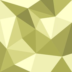 Poster - Green triangle vector background or seamless pattern. Hipster flat surface abstract design aztec chevron zigzag print.