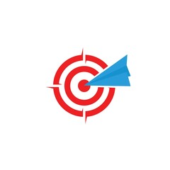 Wall Mural - compass with paper kite logo icon symbol illustration
