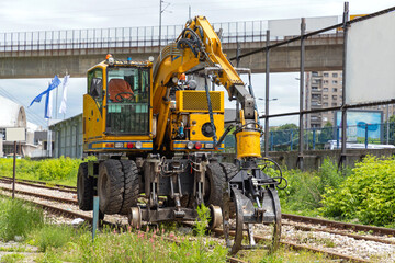 Excavator Railroad