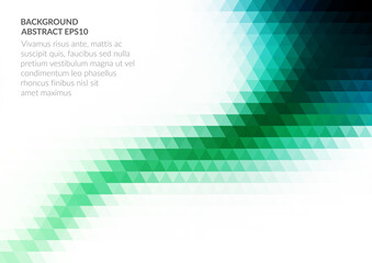Poster - an abstract background with a geometric texture of triangles. white space for text.