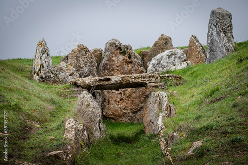 Fotografía Dolmen of the Cotorrita, Neolithic burial chamber, municipality of Los Altos, La