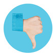 © French Anderson Ltd/Stocksy - Thumbs Down Emoji