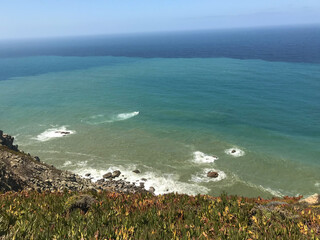 view of Cabo Da Roca in Sintra, Portugal