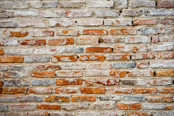 Wall Mural - Vintage brick wall texture Background with copy space for text or design