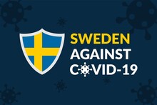 Sweden Against Covid-19 Campaign - Vector Flat Design Illustration : Suitable For World Theme, Health / Medical Theme, Humanity Theme, Infographics And Other Graphic Related Assets.