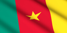 Flag Of Cameron Cameroonian 3D