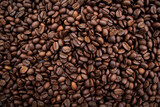 Fototapeta Kuchnia - Roasted Coffee Beans background texture. 