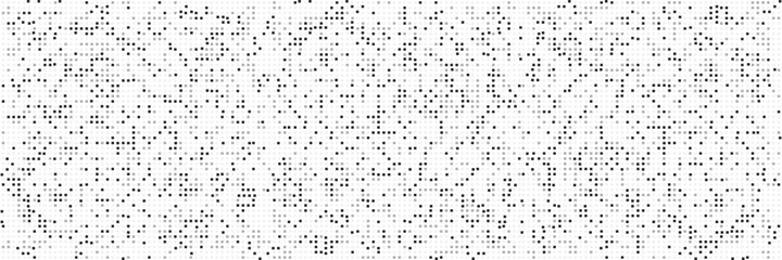 Poster - squares mosaic background. pixel pattern. panorama view. geometric abstract backdrop. simple backgro