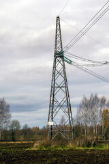 high-voltage power line