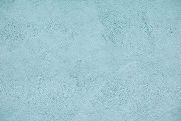 Wall Mural - Abstract light blue green stucco Background