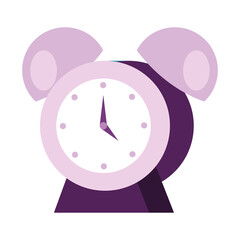 Wall Mural - alarm clock timer isolated icon