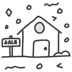 Sticker - House for Sale