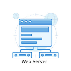 Wall Mural - Web Server 