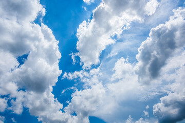 Cloud and blue sky background