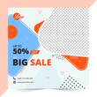 © BIG - Modern sale banner for web and social media post Premium template