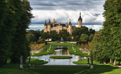 Sticker - Castle Schwerin (Mecklenburg-Vorpommern, Germany)