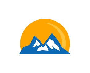 Wall Mural - Mountain logo
