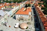 Fototapeta Miasto - Złotoryja miasto ma Dolnym Śląsku w Polsce, dawna stolica złota, organizator Mistrzostw Świata w Płukaniu Złota