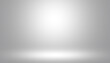 © thithawat - white stage background with gradient light empty room for display your product.