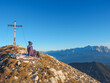 Geierköpfe (Ammergauer Alpen) - Wanderpause