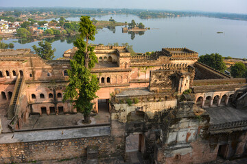 Baldeogarh fort in Madhya Pradesh, India.