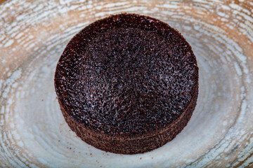 Hot Chocolate Souffle Lava Cake with Ice Cream,  (TR: Sicak Cikolatali Sufle Dondurmali).