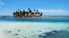 San Blas Archipelago - Panama. San Blas Islands In The Panamanian Caribbean