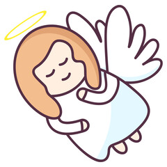 Wall Mural - Baby Angel 