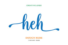 HEH Lettering Logo Is Simple, Easy To Understand And Authoritative