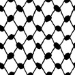 Keffiyeh Seamless Pattern. modern pattern endless checkered motif. Black and white contrast design. Simple geometric all over print block for apparel textile, ladies dress fabric, mens shirt, scarf.