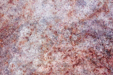 Canvas Print - Rust background. Metal corrosion texture. Grunge steel backdrop. Scratched rusty iron sheet.