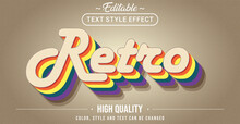 Classic Retro Text Effect - Editable Text Effect