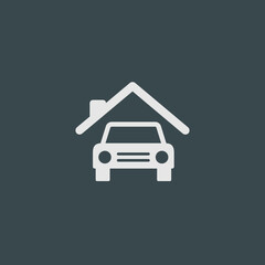 Wall Mural - Car Garage - Tile Icon