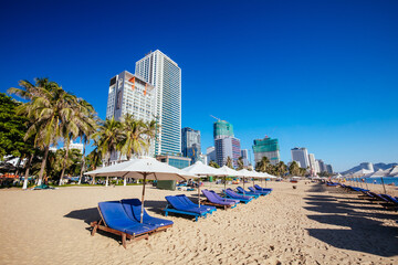 Poster - Nha Trang Main Beach in Vietnam