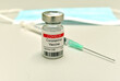 © Cavan Images - Coronavirus COVID-19 vaccine in vial and syringe.