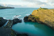 © Travel 'n' Lifestyle - The Blue Lagoon near Abereiddy beach, near St David's, Pembrokeshire coastal path, Pembrokeshire, Wales, UK