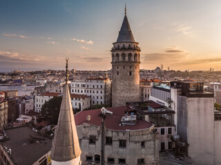 Wall Mural - Turkey aerial drone high point view