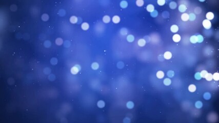 Wall Mural - christmas blue abstract light backgrounds