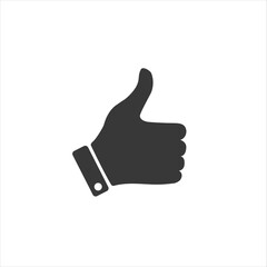Poster - like icon, hand vector icon, good symbol, flat design best vector like 