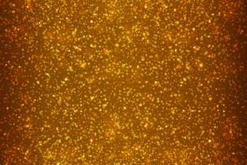 Poster - Abstract magical bokeh lights effect background. Gold glitter for Christmas background. Sparkling magical dust particles. Magic concept. Abstract background with bokeh effect. Vector illustration