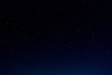 Wall Mural - starry sky at night background, outer space texture